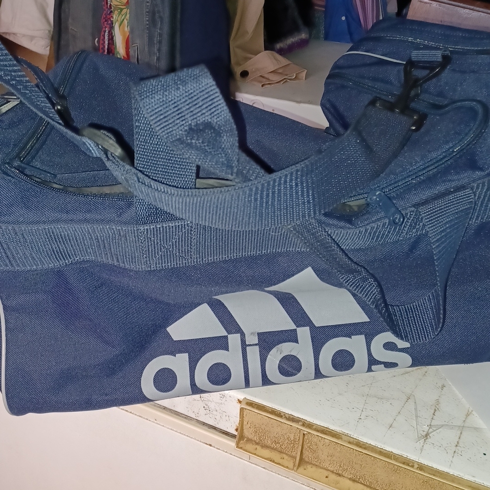Adidas small duffel bag rectangular